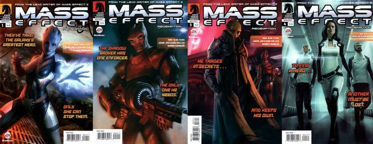 mass effect redemption comic volume one