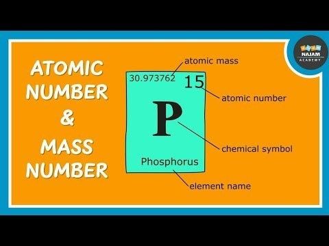 Atomic Number and Mass Number | Chemistry - YouTube