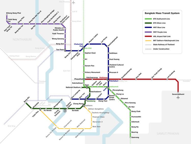 Mass Rapid Transit Master Plan in Bangkok Metropolitan Region