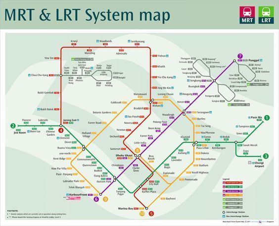 Mass Rapid Transit (Singapore) Getting Around Singapore Public Transport Map it Sketchbooks