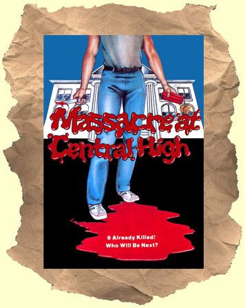 Massacre at Central High MASSACRE AT CENTRAL HIGH Buy it on DVD High school revenge