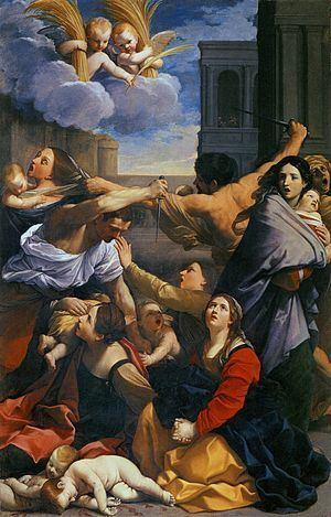 Massacre of the Innocents (Guido Reni) httpsuploadwikimediaorgwikipediacommonsthu