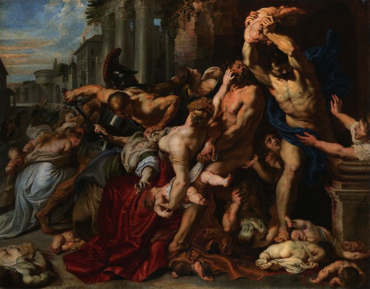 Massacre of the Innocents (Rubens) httpsuploadwikimediaorgwikipediacommons66