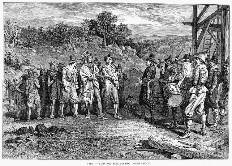 Massasoit Pilgrims Massasoit by Granger