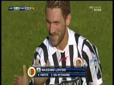 Massimo Loviso ascoli vs crotone 20 massimo loviso YouTube