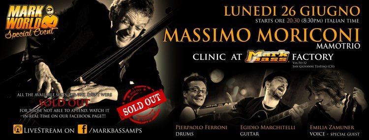 Massimo Moriconi (musician) MARKBASS Massimo Moriconi clinic at Markbass headquarters