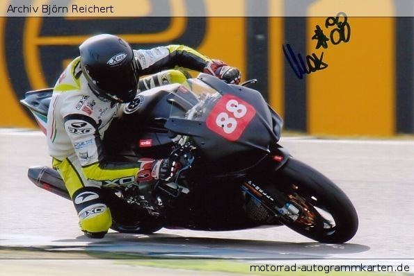 Massimo Parziani Massimo Parziani Motorcycle Racer Motorcycle autograph cards