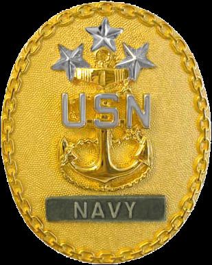 Master Chief Petty Officer of the Navy badge