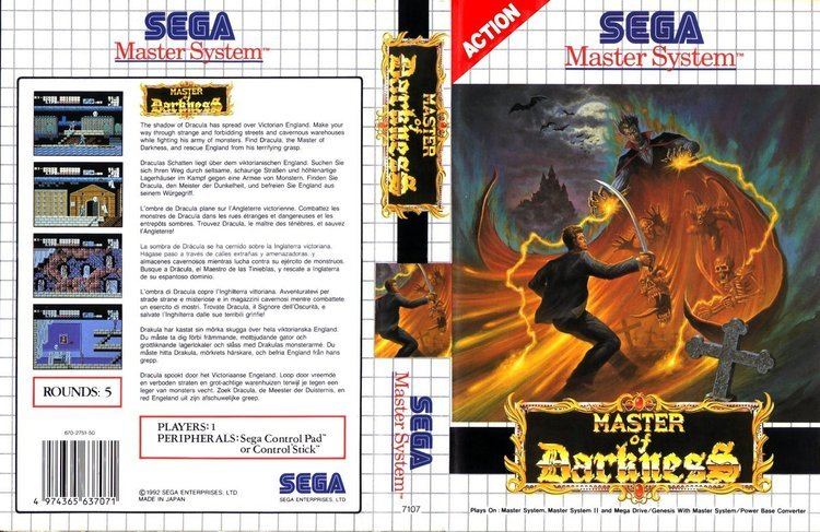 Master of Darkness Jeu video Master of Darkness sur Master System 4 images