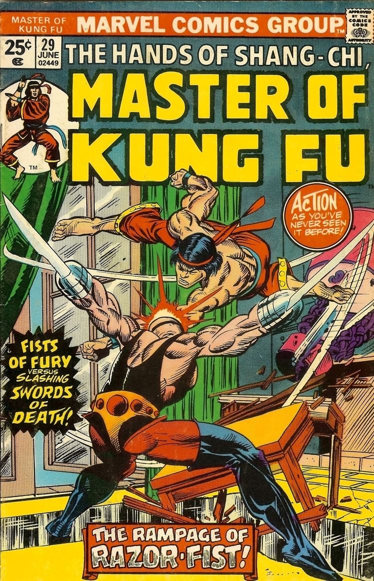 Master of Kung Fu (comics) Rereading comics Doug Moench and Paul Gulacy on Master of Kung Fu