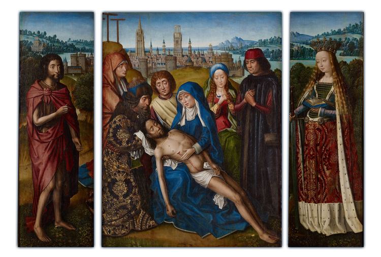 Master of the Legend of Saint Lucy FileMaster of the Legend of Saint Lucy Lamentation with Saint