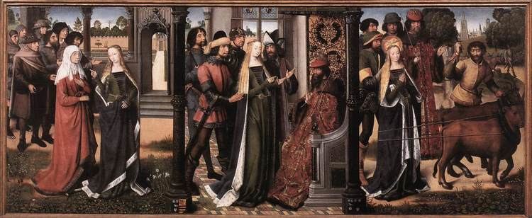 Master of the Legend of Saint Lucy Legend of St Lucy by MASTER of the Legend of Saint Lucy