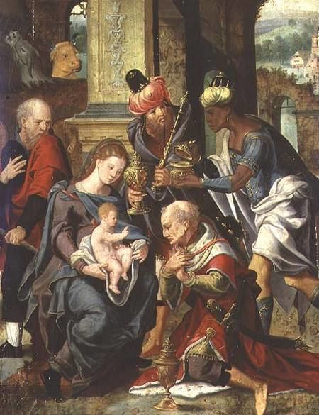Master of the Prodigal Son The Adoration of the Magi Master of the Prodigal Son as art print