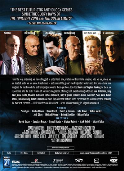 Masters of Science Fiction Masters of Science Fiction DVD news Box Art for Masters of Science