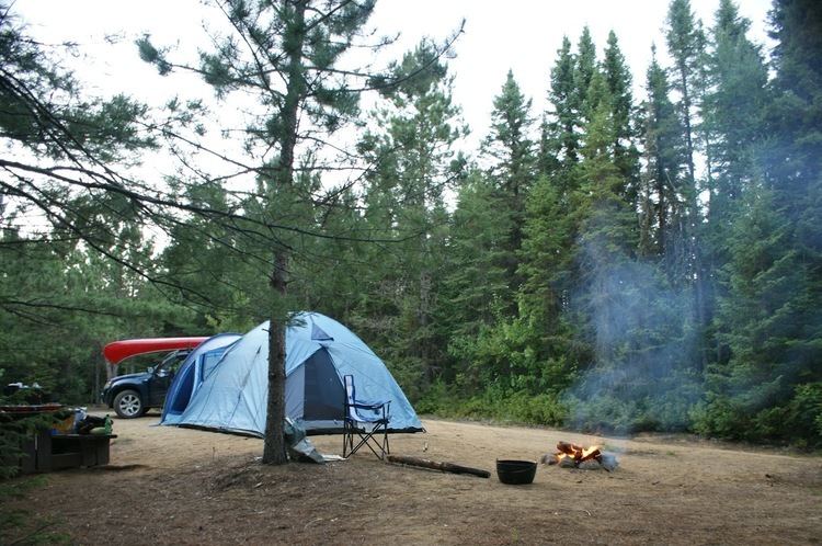 Mastigouche Wildlife Reserve Veils of Kali39s Myst Camping and canoing at Mastigouche