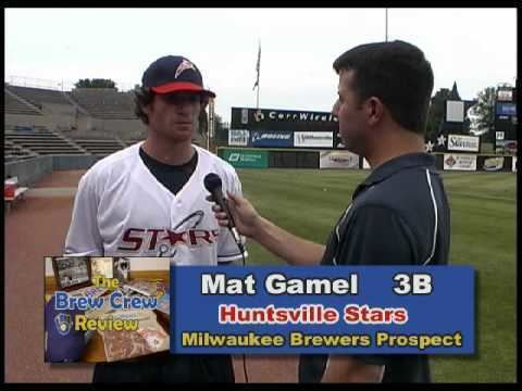 Mat Gamel Mat Gamel Interview Brewers Prospect YouTube