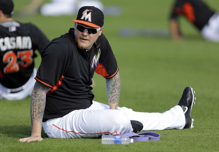 Mat Latos Reds attacking Marlins P Mat Latos over comments he was rushed back