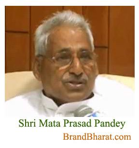 Mata Prasad Pandey wwwbrandbharatcomimagespoliticsupMataPrasad