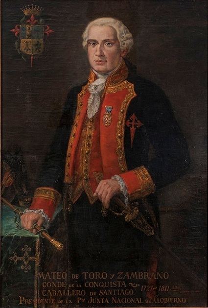 Mateo de Toro Zambrano, 1st Count of La Conquista httpsuploadwikimediaorgwikipediacommons77