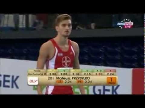 Mateusz Przybylko Mateusz Przybylko Leichtathletik HallenDM 2014 Leipzig Hochsprung