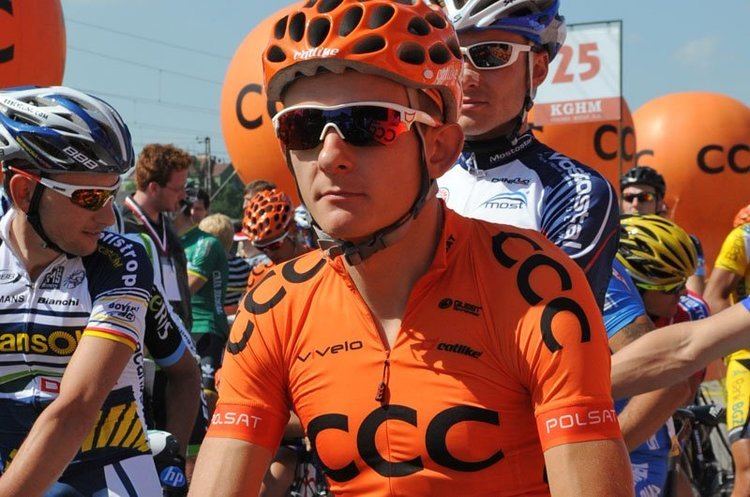 Mateusz Taciak CCC Polkowice Mateusz Taciak przed czwartym wystpem w Tour de Pologne
