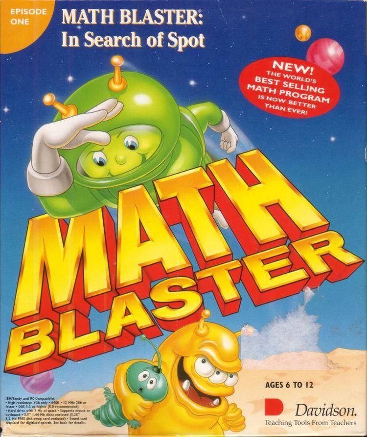 Math Blaster Episode I: In Search of Spot wwwmobygamescomimagescoversl89449mathblast