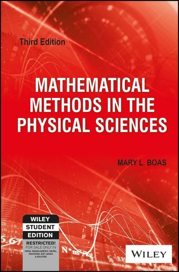 Mathematical Methods In The Physical Sciences Alchetron The Free Social Encyclopedia