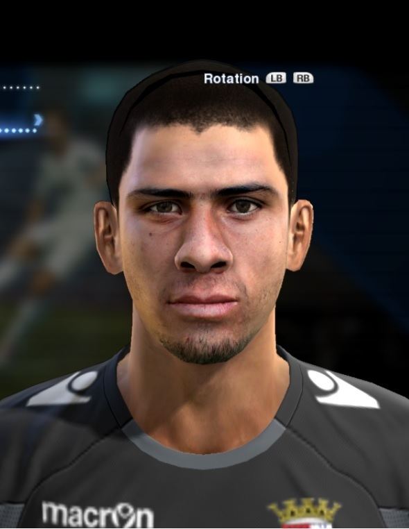 Matheus Lima Magalhães Braga faces for PES 2013 PESFaces Download realistic faces for