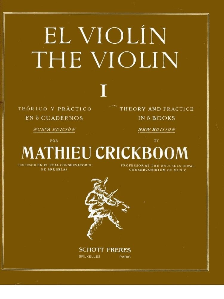 Mathieu Crickboom The Violin Theory and Practices in V Books Mathieu Crickboom