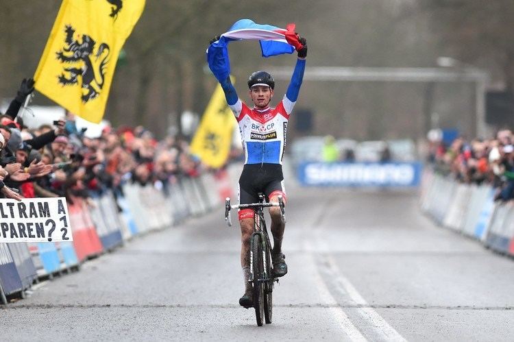 Mathieu van der Poel Mathieu van Der Poel win in Hoogerheide 201415 Cyclo