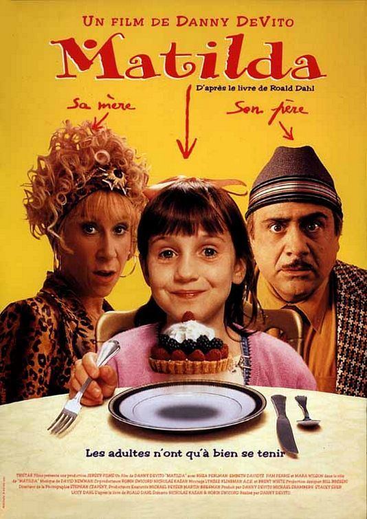 Matilda (1996 film) Matilda Movie Poster 2 of 2 IMP Awards