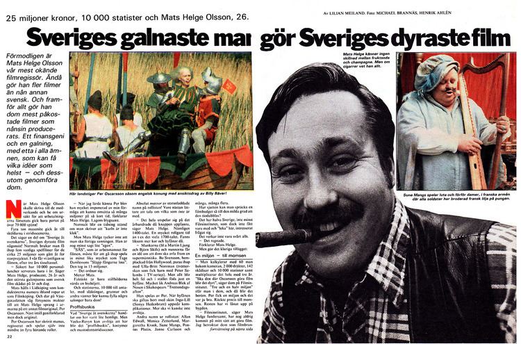 Mats Helge Farbror Punk minns sitt 80tal Mats Helge Sverige t