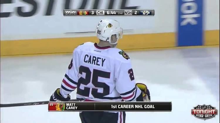 Matt Carey Matt Carey first NHL scores YouTube