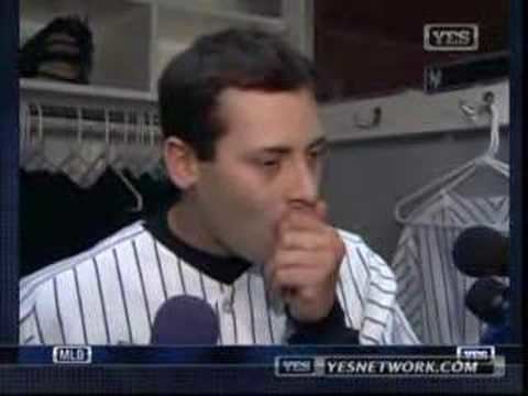 Matt DeSalvo New York Yankees Matt DeSalvo postgame interview 5707