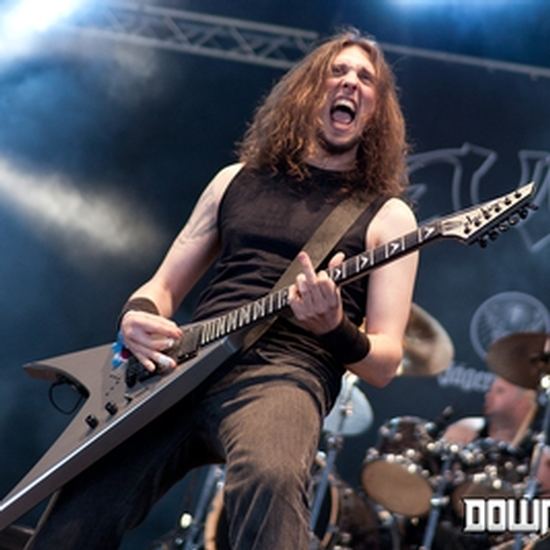 Matt Drake Tony Drake Guitar My eldest son Matt Drake at Download in EVILE