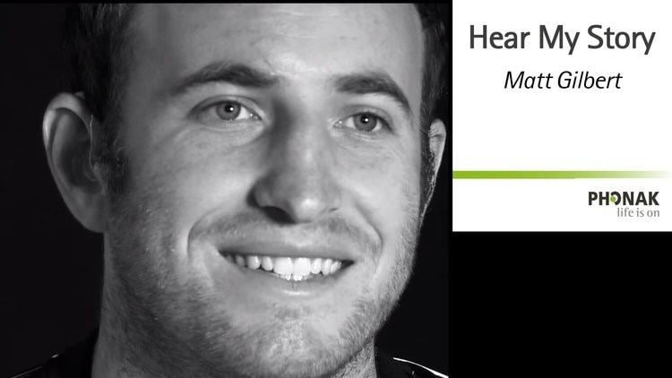 Matt Gilbert Rugby union player Matt Gilbert shares his experiences with hearing