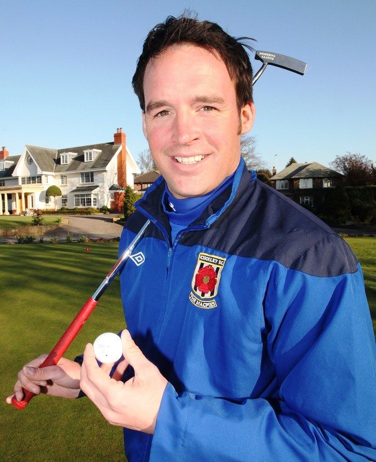 Matt Jansen Jansen targets star prize in Chorley FC Golf Day