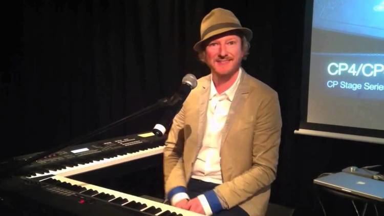 Matt Johnson (keyboardist) Jamiroquais Matt Johnson tries out new Yamaha CP4 Stage Piano YouTube