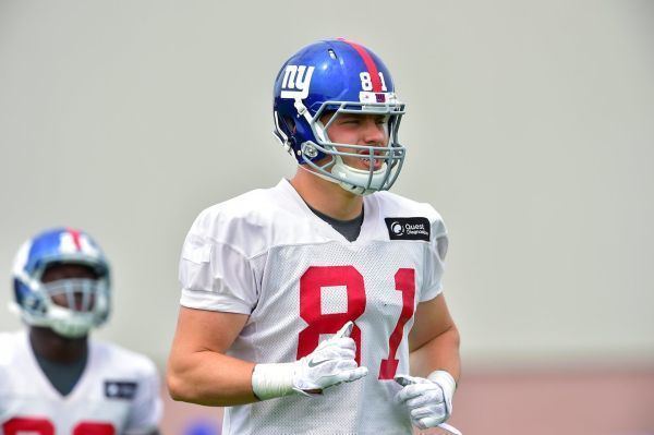 Matt LaCosse Matt LaCosse taking Giants camp one day at a time after injury a