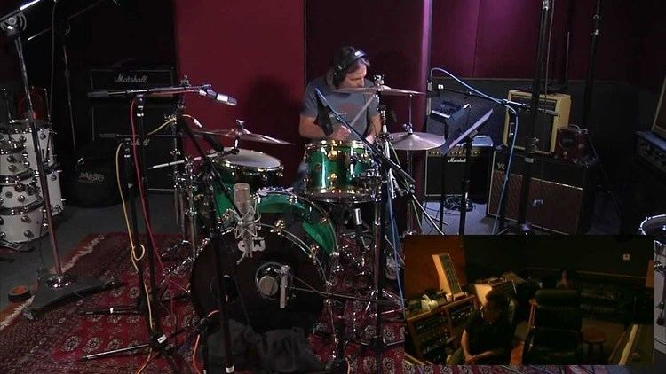 Matt Laug Matt Laug Tracking Drums for Holly K At Studio City Sound