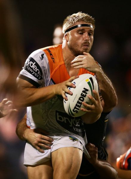 Matt McIlwrick Matt McIlwrick Photos Photos NRL Trial Wests Tigers v Cowboys