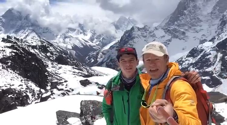 Matt Moniz Boulder teen mountaineer Matt Moniz witnesses Everest avalanche