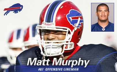 Matt Murphy (American football tackle) Buffalo Bills Matt Murphy