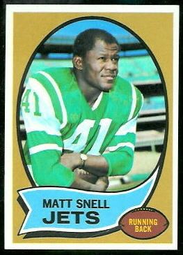 Matt Snell Matt Snell 1970 Topps 35 Vintage Football Card Gallery