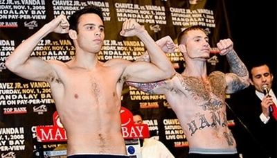 Matt Vanda Photos Julio Cesar Chavez Jr vs Matt Vanda Boxing news