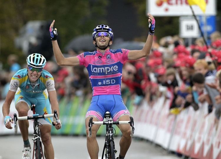 Matteo Bono Bono wins Eneco stage five as Boasson Hagen defends lead