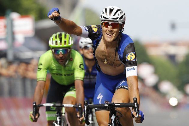 Matteo Trentin Matteo Trentin puts in storming ride to win Giro dItalia stage 18
