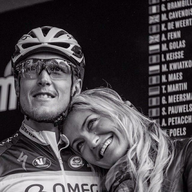 Matteo Trentin Matteo Trentin and Claudia cyclingpro procycling cyclist Pro