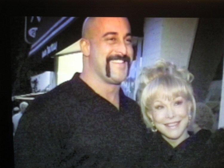 Matthew Ansara and Barbara Eden smiling together