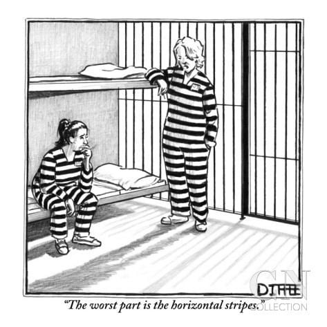 Matthew Diffee The worst part is the horizontal stripes by Matthew Diffee The